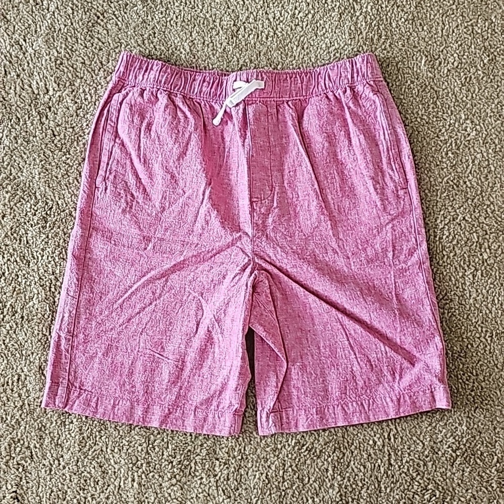 Janie and Jack Boys Linen Cotton Pull On Shorts Size 18 New